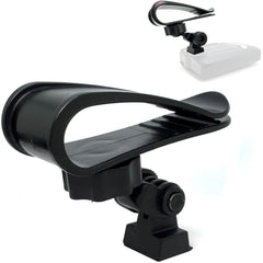 ChargerCity sun visor magnetic mount on an Escort Max360, secure and clutter-free.