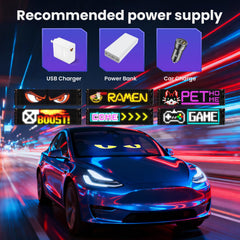 CHARKEE Devil Eye Sign Lights app control demonstrates easy Bluetooth customization.