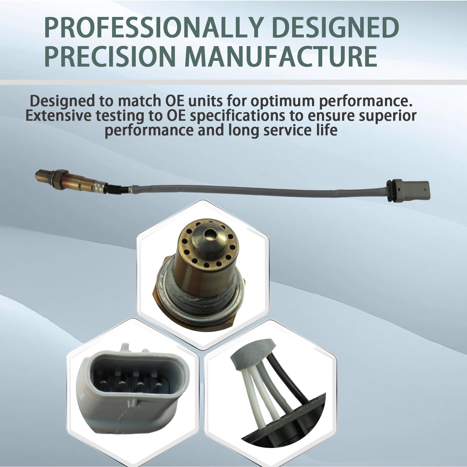ChawYI O2 sensor alignment for Equinox 1.5L, precise fitment.