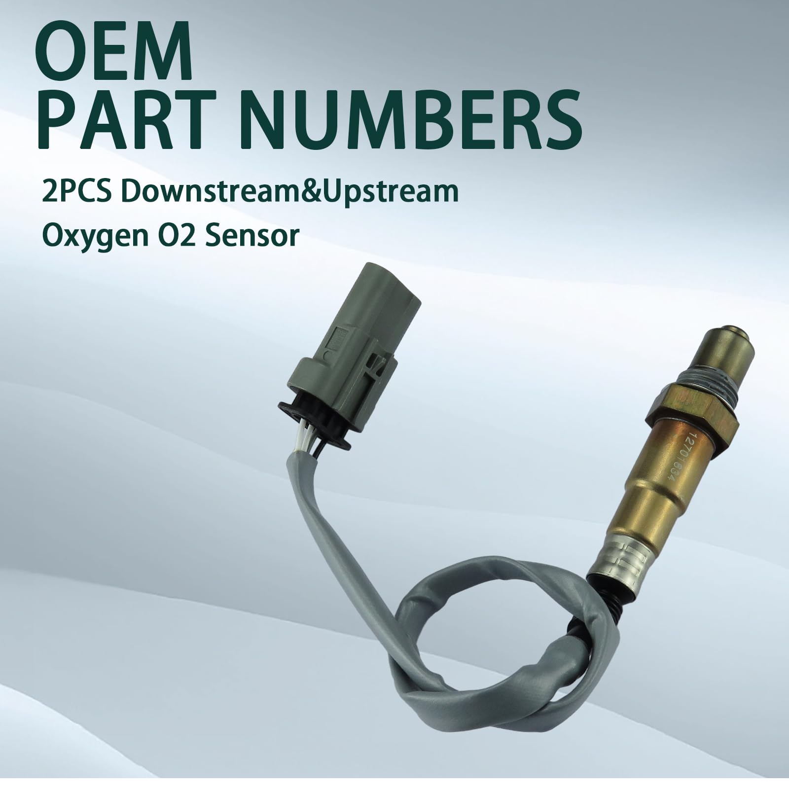 ChawYI O2 sensor pair for Chevrolet Spark 1.4L, reliable replacement.