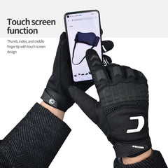 CHCYCLE gloves feature a padded palm to cushion shocks on rough trails.