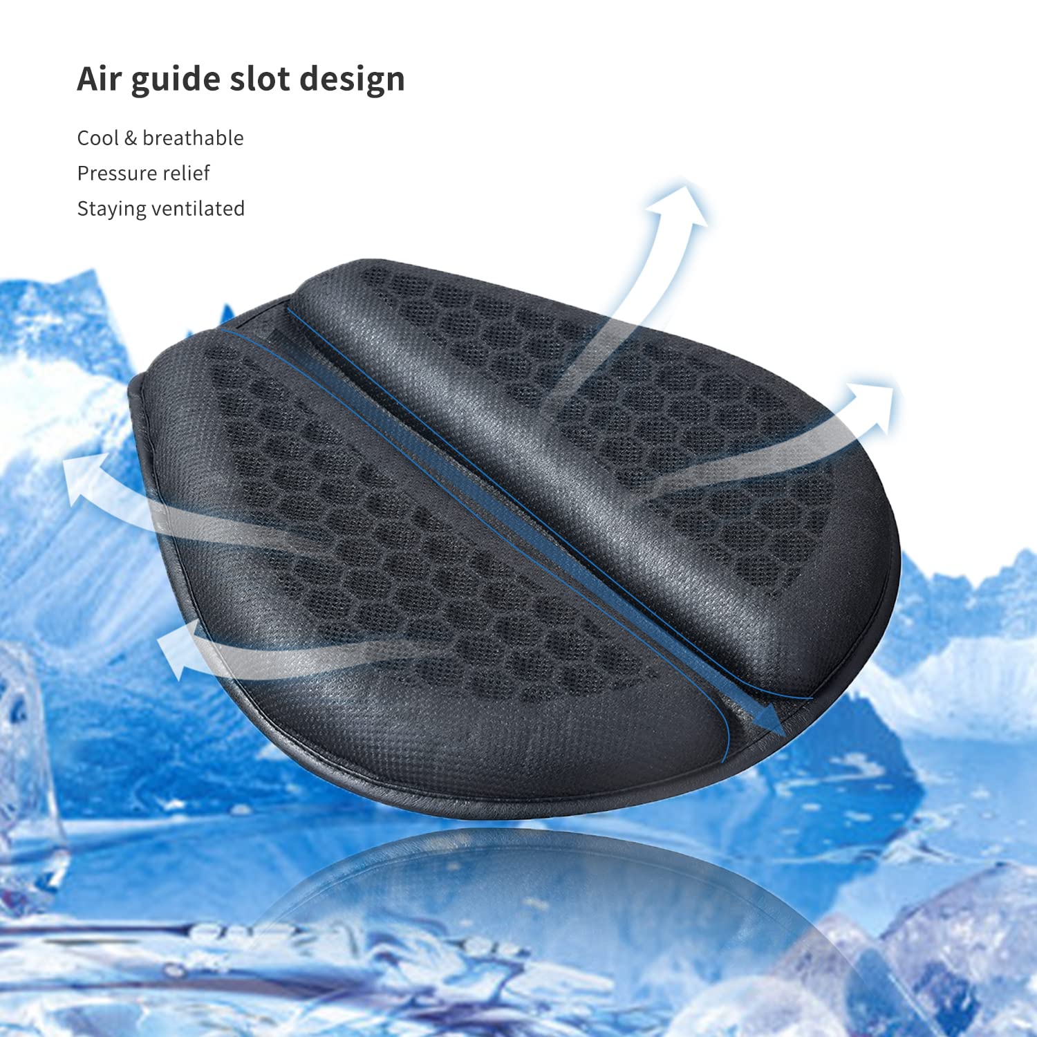 CHCYCLE Quick-drying Sandwich Mesh keeps you dry between stops