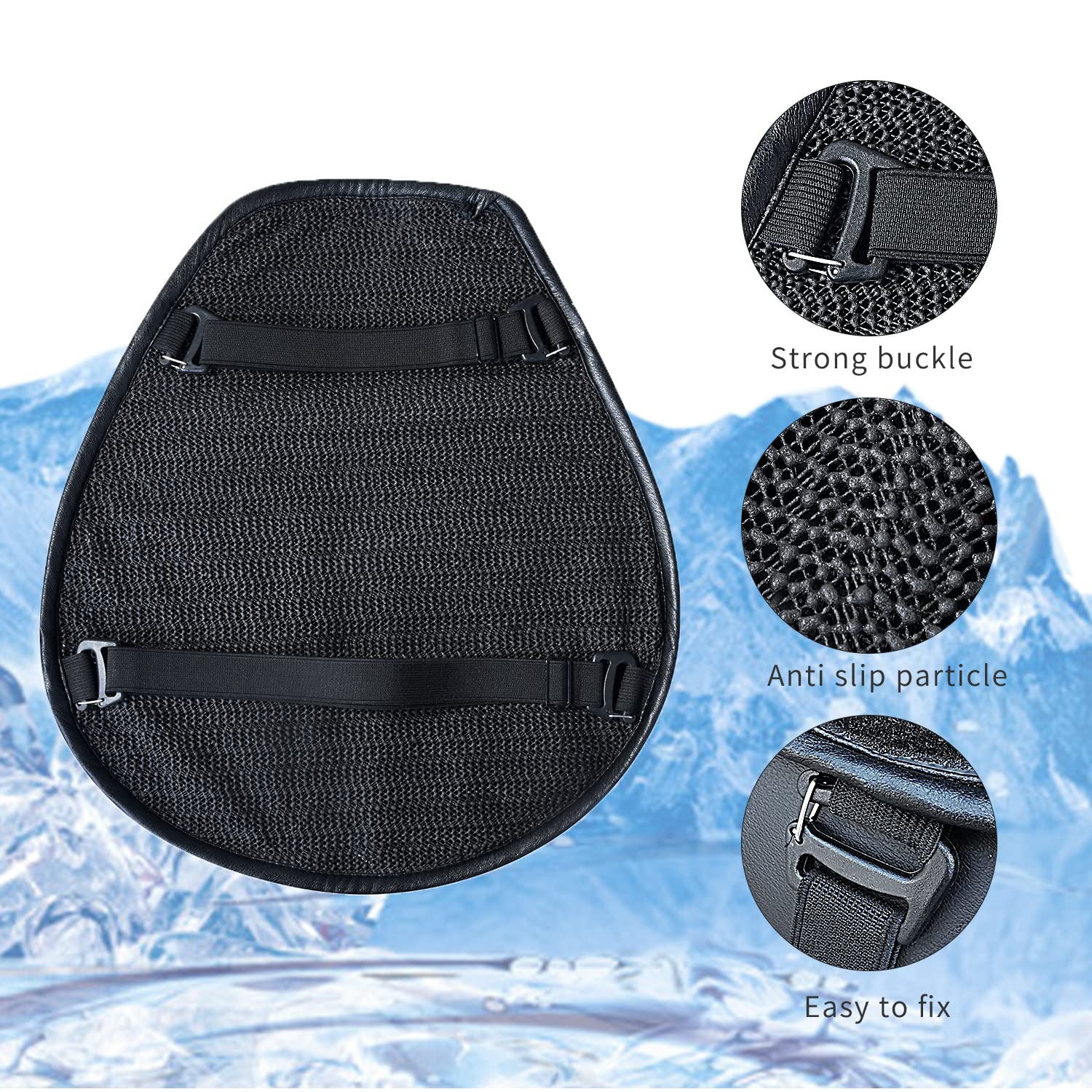 CHCYCLE Waterproof Foam Layer delivers durable ride protection against moisture