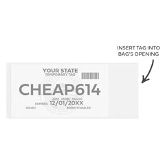 Cheap Ass Dealer Supplies versatile tag bags protect tags during transit and storage.