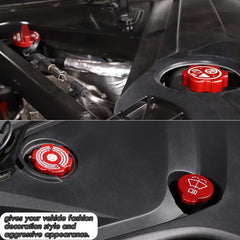 CHEAYAR C8 brake fluid cap trim for a sportier vibe