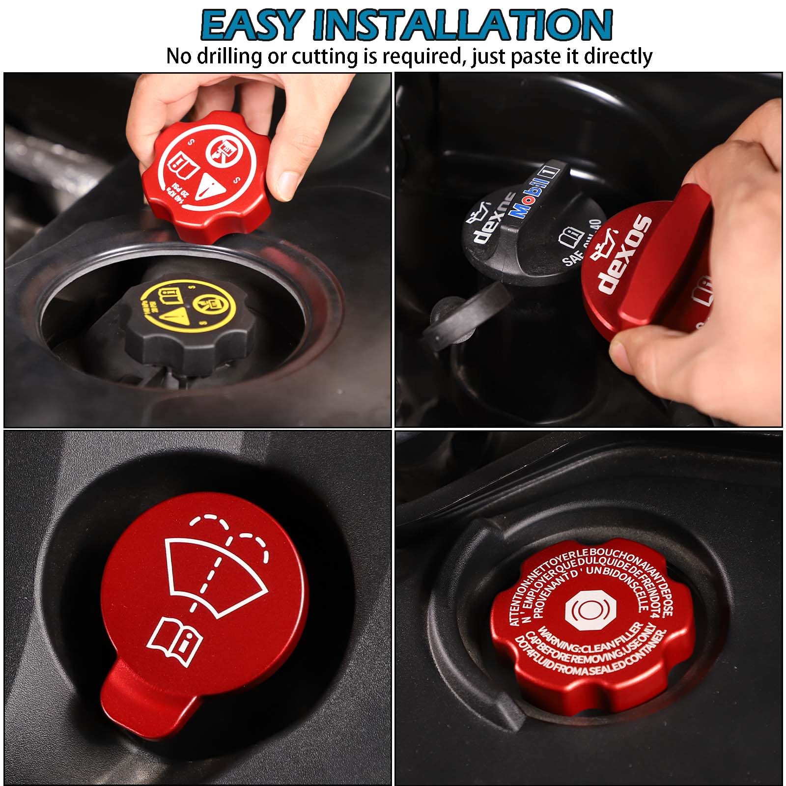 CHEAYAR C8 engine cap cover provides precise 1:1 fit