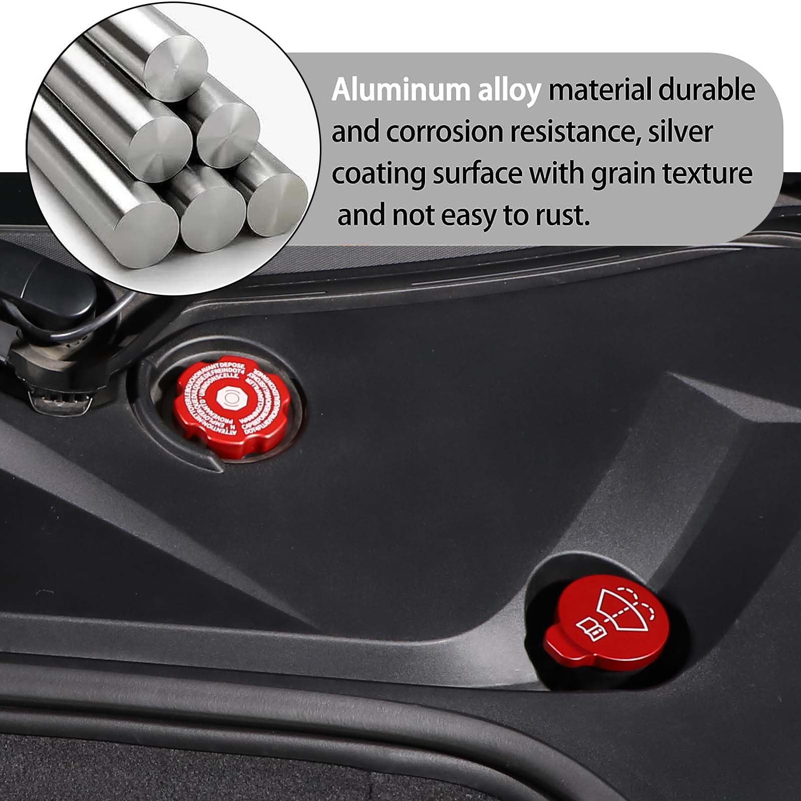 CHEAYAR C8 washer cap trim upgrades interior look
