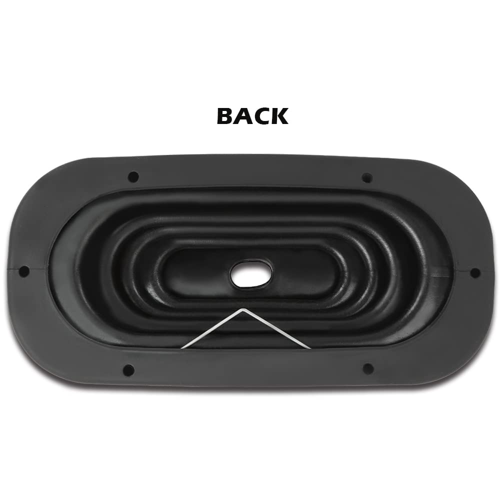 CHEDA shifter boot in black close up highlighting durable material