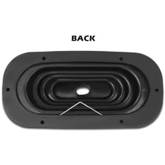 CHEDA shifter boot in black close up highlighting durable material