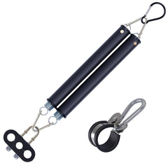 CheeMuii 16in double tender spring kit keeps air lines tidy and protected.