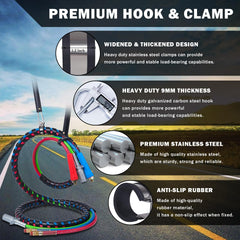 CheeMuii 3-Hole Clamp Holder prevents slippage during vibration.