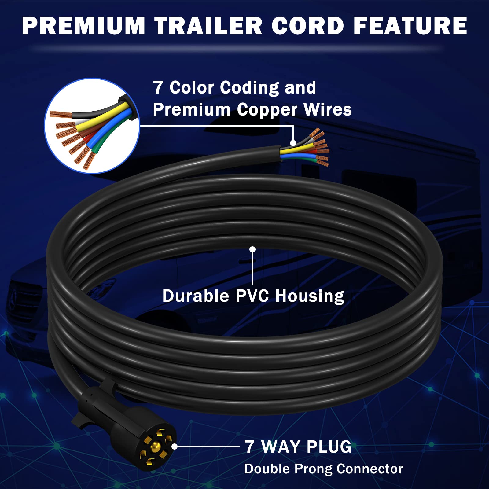 CheeMuii copper power cord detail highlights high conductivity