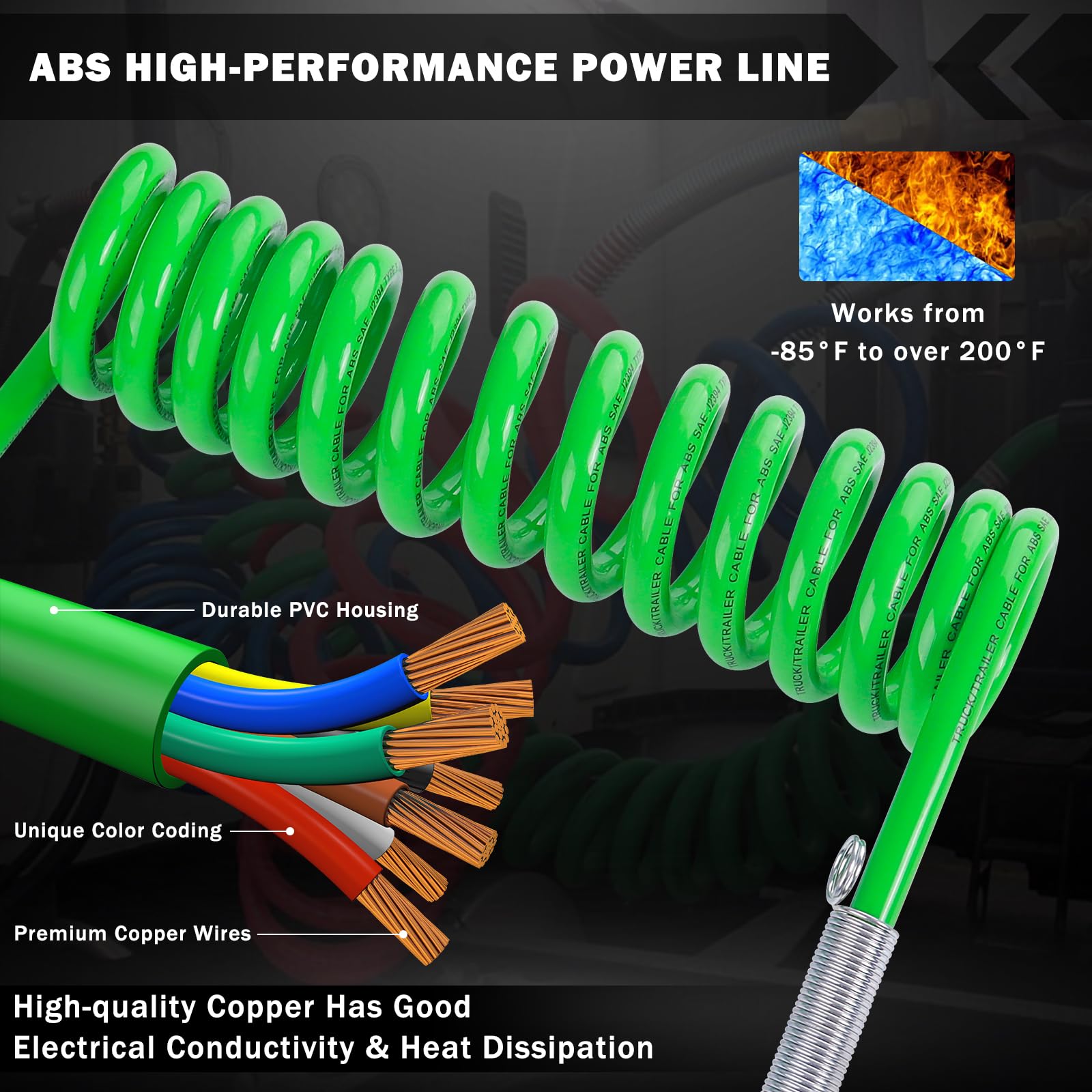 CheeMuii tender spring kit reducing vibration and protecting hoses during heavy use