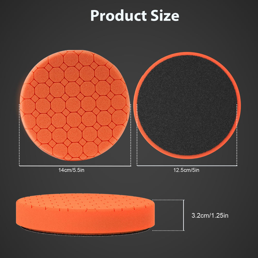 CHEGIF backing plate compatibility with 5-inch hook-and-loop system