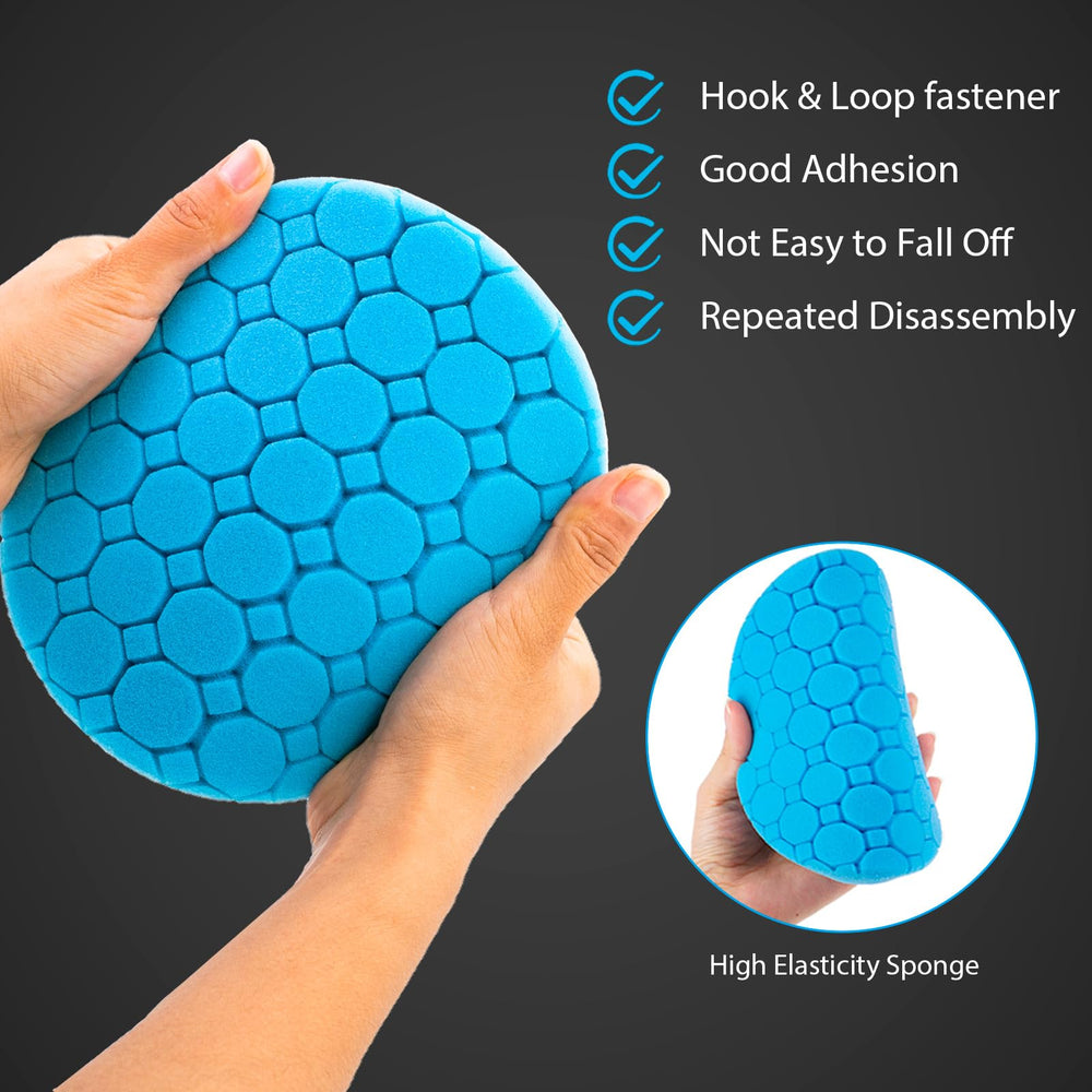 CHEGIF color-coded polishing pads showing progressive abrasiveness