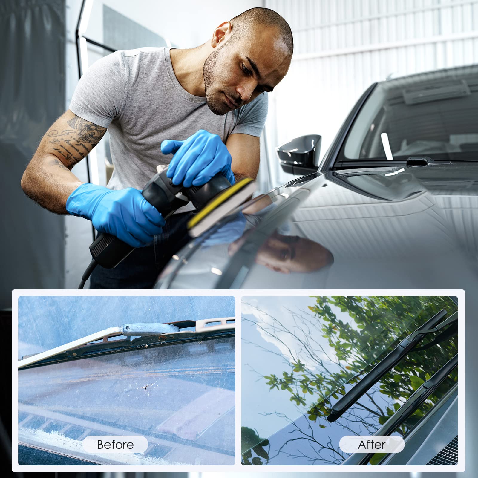 CHEGIF pads for easy cleaning and reusable detailing sessions