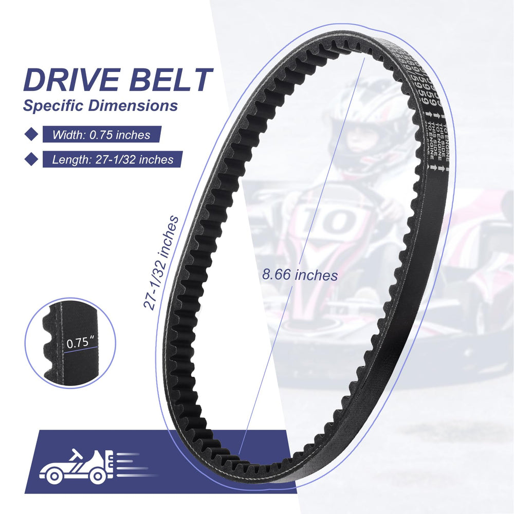 Cheimaxy Manco 5959 compatible belt showing direct replacement fit