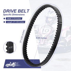 Cheimaxy Manco 5959 compatible belt showing direct replacement fit