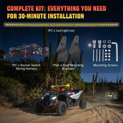 Bracket-fit detail shows compatibility with 2017–2025 Maverick X3 models.