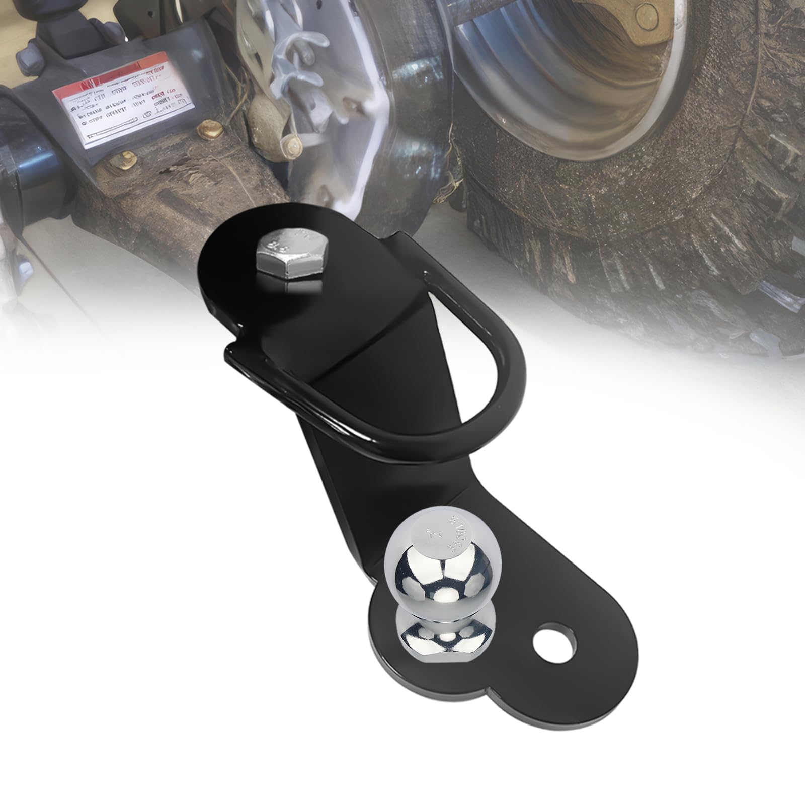 Chelhead hitch connection enables secure trailer linkage on varied terrains