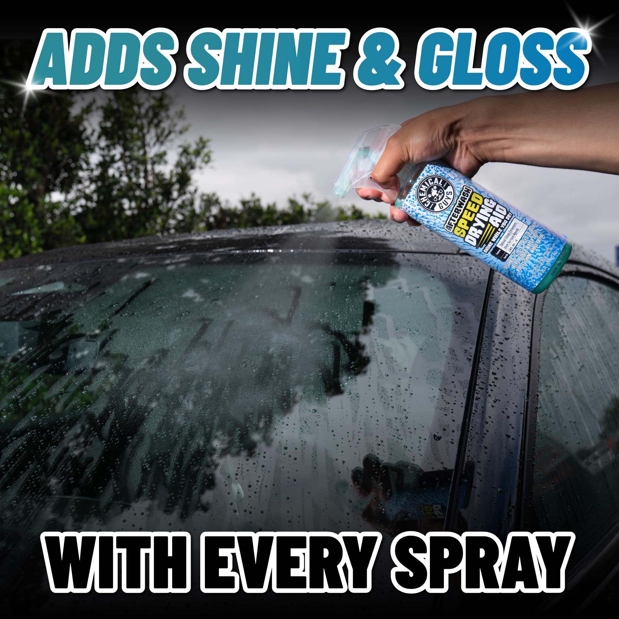 Chemical Guys After Wash is safe on multiple exterior surfaces without streaks.