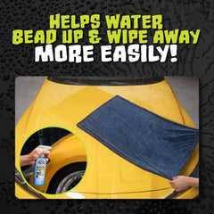 Chemical Guys After Wash speeds drying when used with microfiber towels.