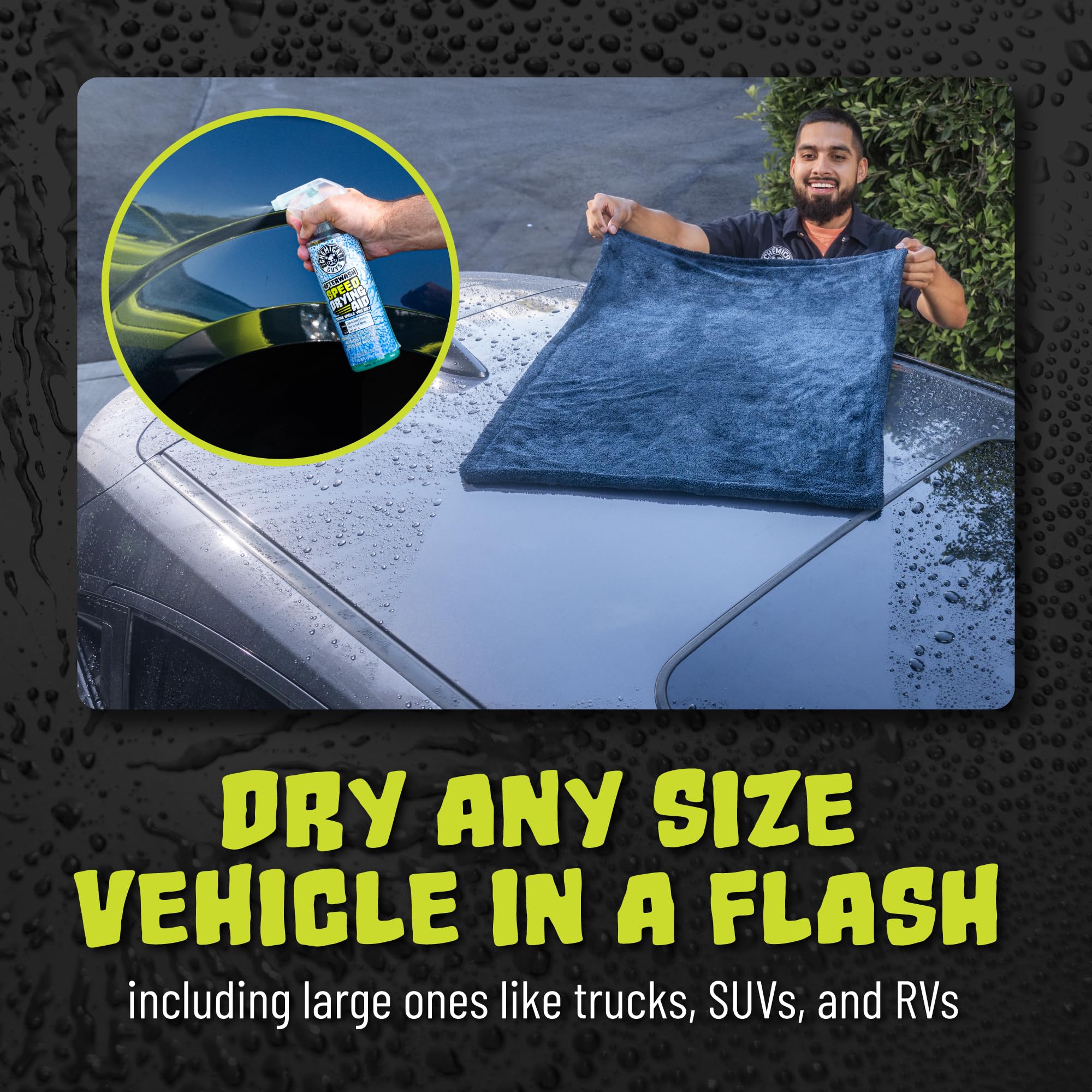Chemical Guys After Wash on truck exterior shows showroom-like shine.
