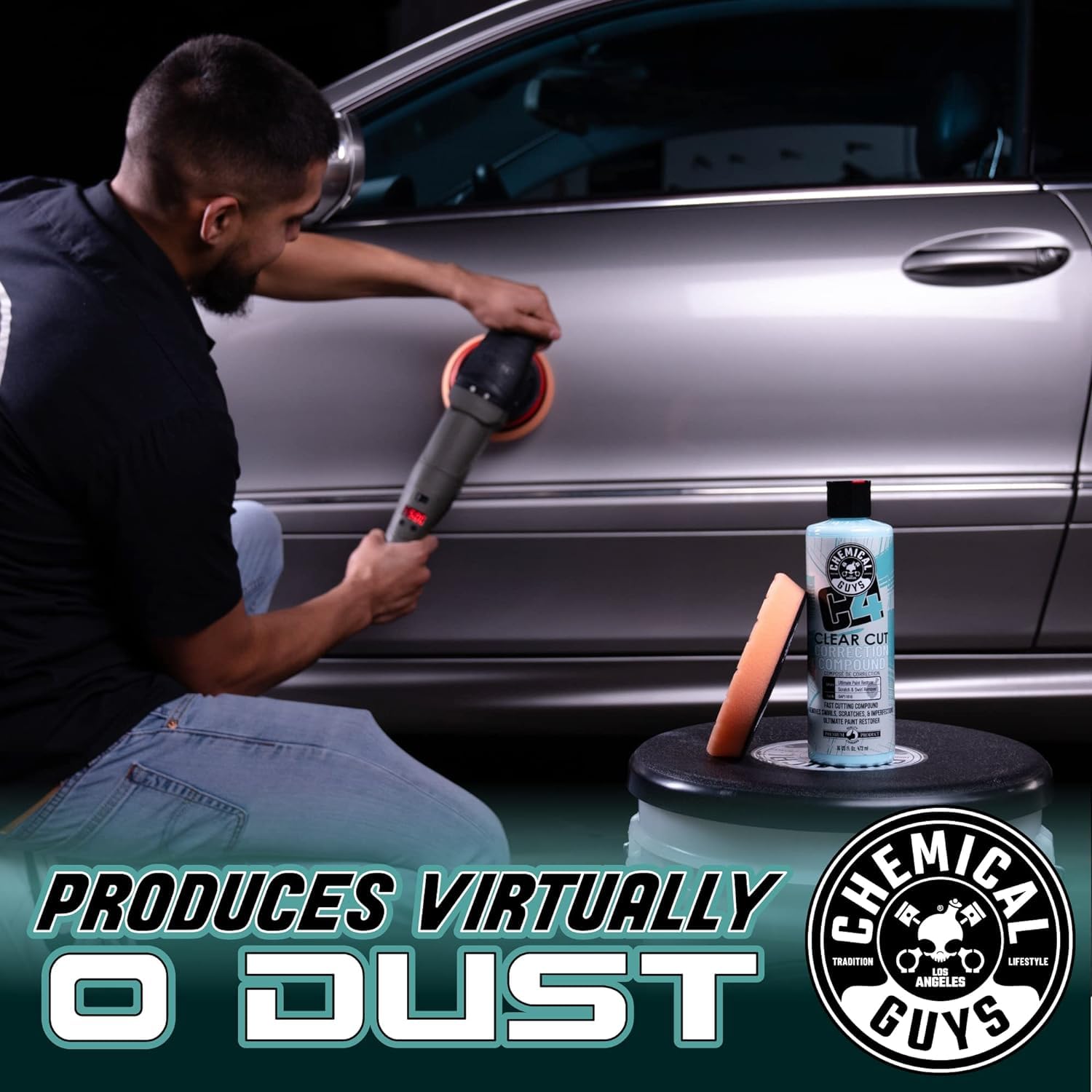 Chemical Guys C4 Clear Cut delivers a refined showroom finish after polishing