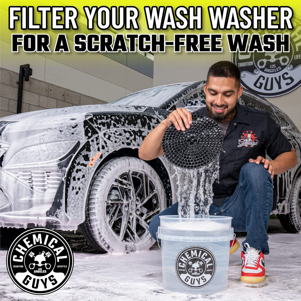 Chemical Guys chenille wash mitt delivers ultra-soft, scratch-free cleaning.