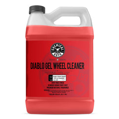 Chemical Guys Diablo Gel foaming cleaner in action lifts grime without scratching wheels.