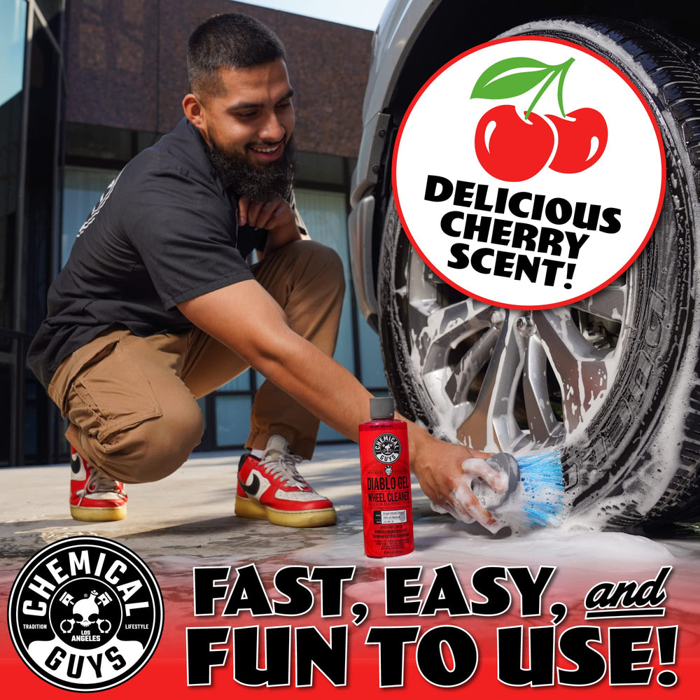 Chemical Guys Diablo Gel delivers professional-grade wheel cleaning results