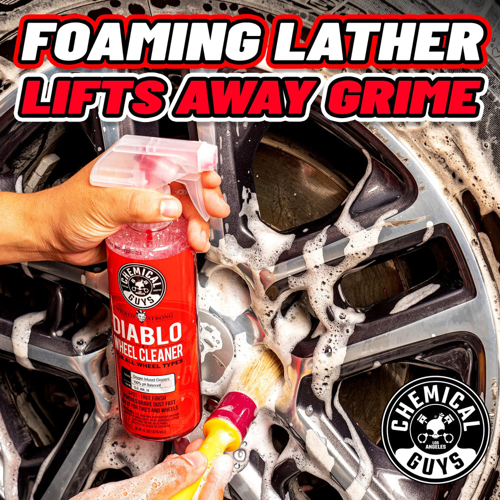 Two-pack Diablo Wheel Cleaner for home detailing on cars and SUVs.