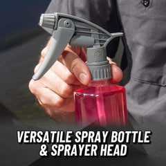 Chemical Guys bottle shows dilution marks for easy mixing.