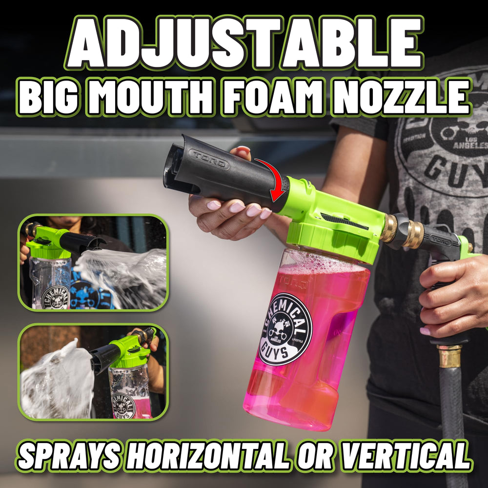 Absorbent drying towel ready to blot away water for a streak-free finish.