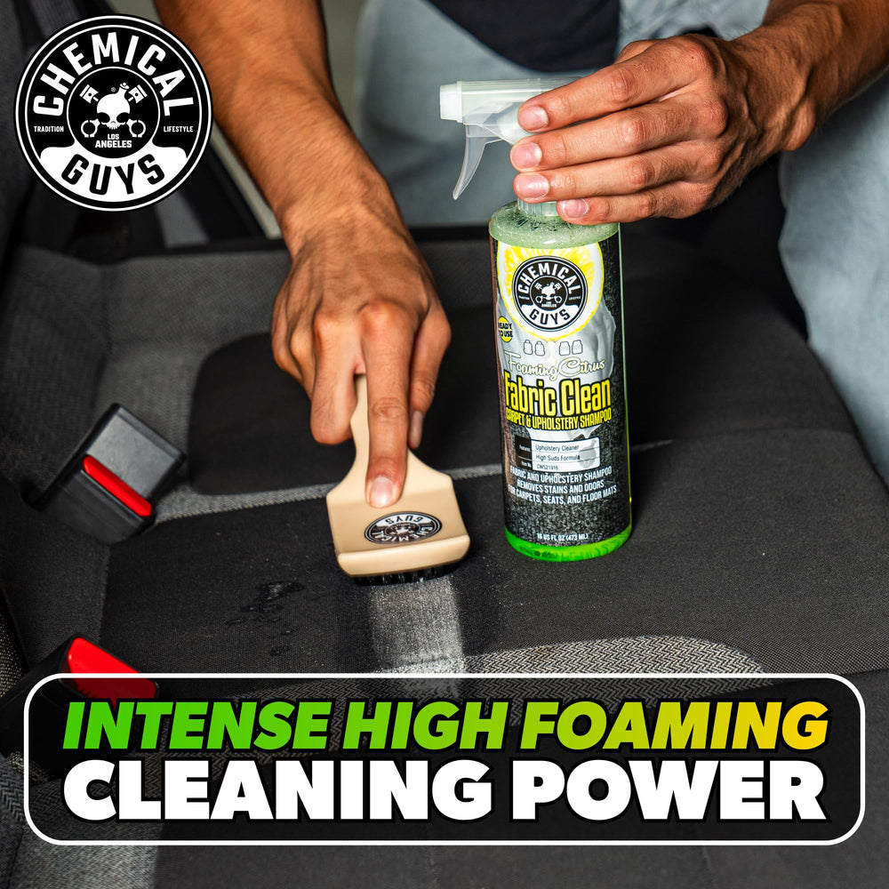 Chemical Guys Foaming Citrus Fabric Clean odor elimination for fresh fabrics