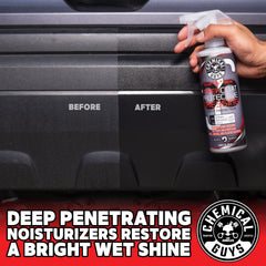 Chemical Guys G6 HyperCoat door panel detail adds depth and protection on interior surfaces.