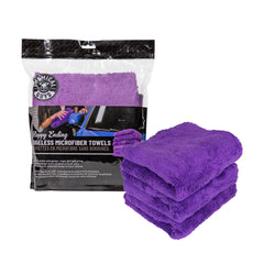 Chemical Guys Happy Ending Ultra Plush Towel, towel-absorbency focus, for fast water pickup and buffing.
