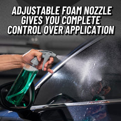Chemical Guys sprayer with chemical-resistant trigger and Viton O-ring.