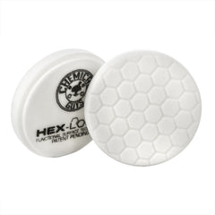 Chemical Guys Hex-Logic white perfect-surface pad for a flawless, uniform shine.