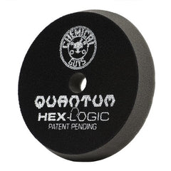 Chemical Guys Hex-Logic Quantum finishing pad, side view, promotes even application with minimal product waste