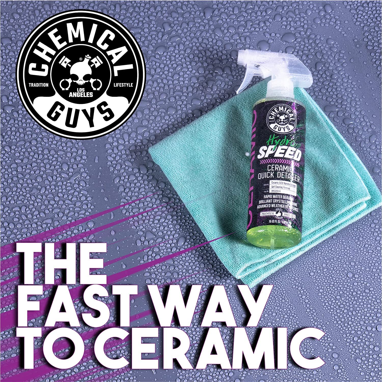 Chemical Guys HOL362 cyclone dirt trap highlighting clean wash setup