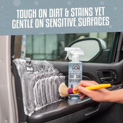Chemical Guys HOL507 detailing brushes reaching vents and seams without scratching.