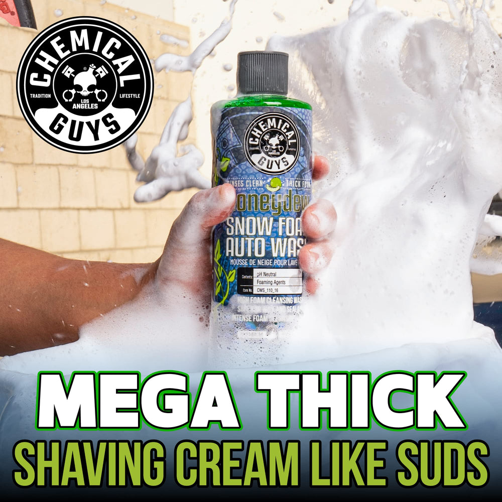 Chemical Guys Honeydew Snow Foam lush lather coats vehicle surface