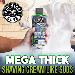 Chemical Guys Honeydew Snow Foam lush lather coats vehicle surface