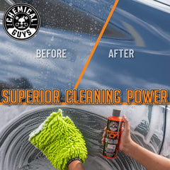 Chemical Guys Hybrid Foaming High Gloss Wash paint-safe formula protects coatings