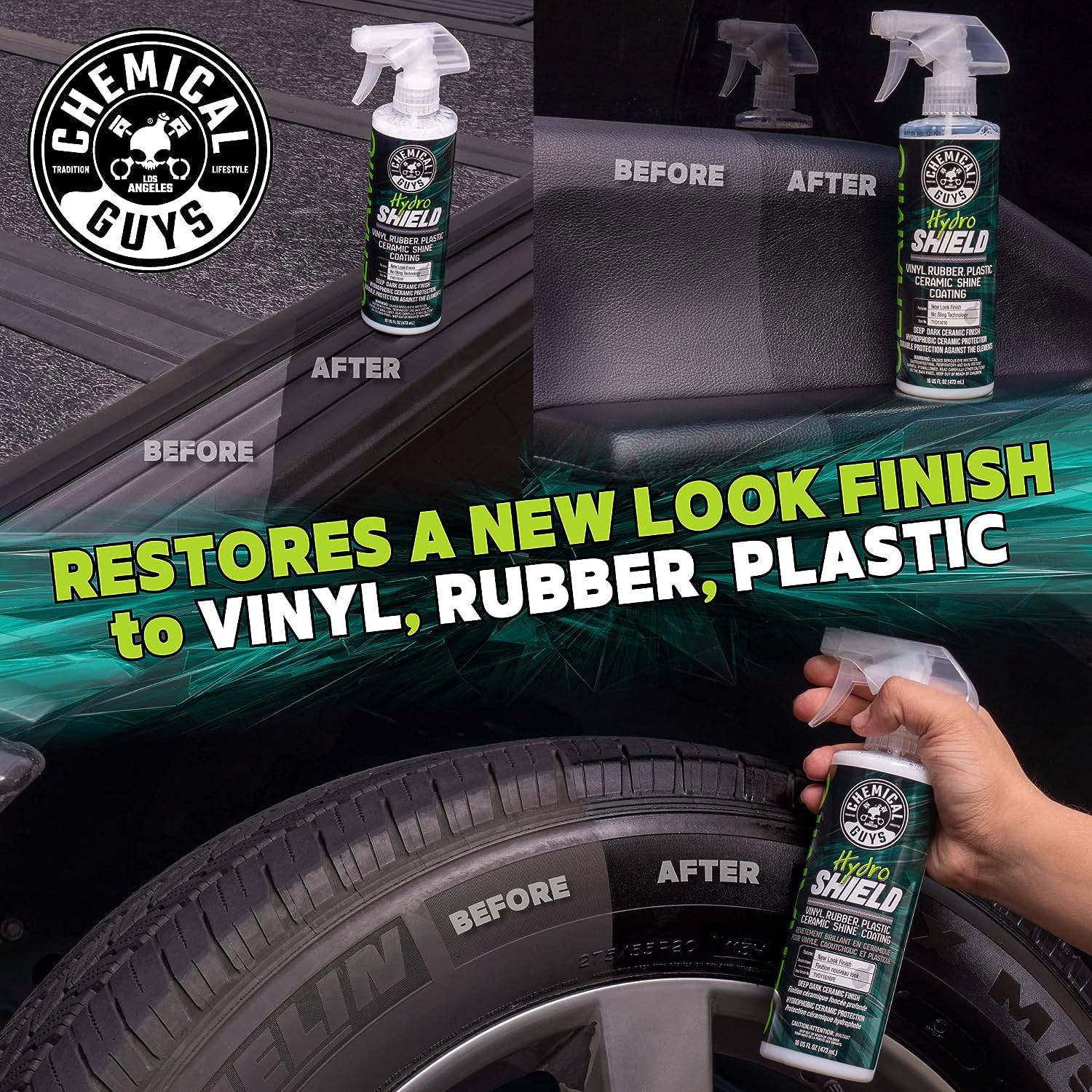 HydroShield interior-plastics-renewal restores dull interior plastics