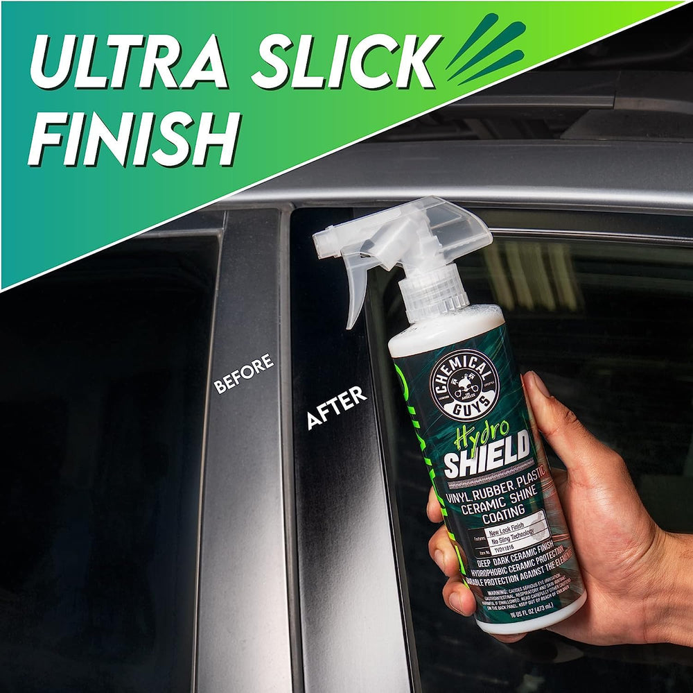 HydroShield microfiber-towel-use enables smooth, even product application