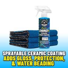 Chemical Guys Hydro Charge spray application action for quick use.
