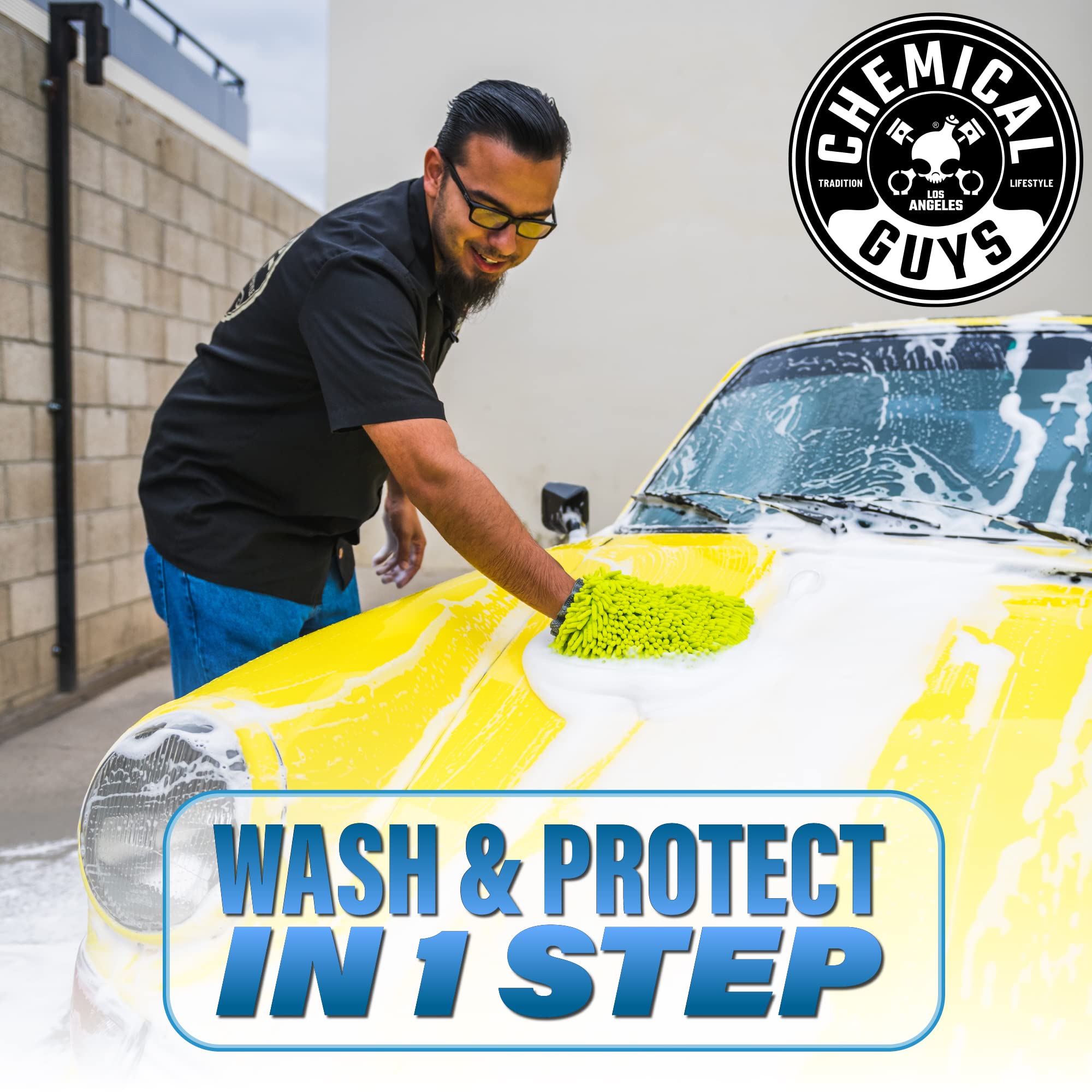 Chemical Guys HydroSuds is safe for cars, trucks, motorcycles, RVs, and boats.