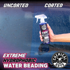 HydroView delivers a streak-free finish on windows after cleaning and buffing for clarity.